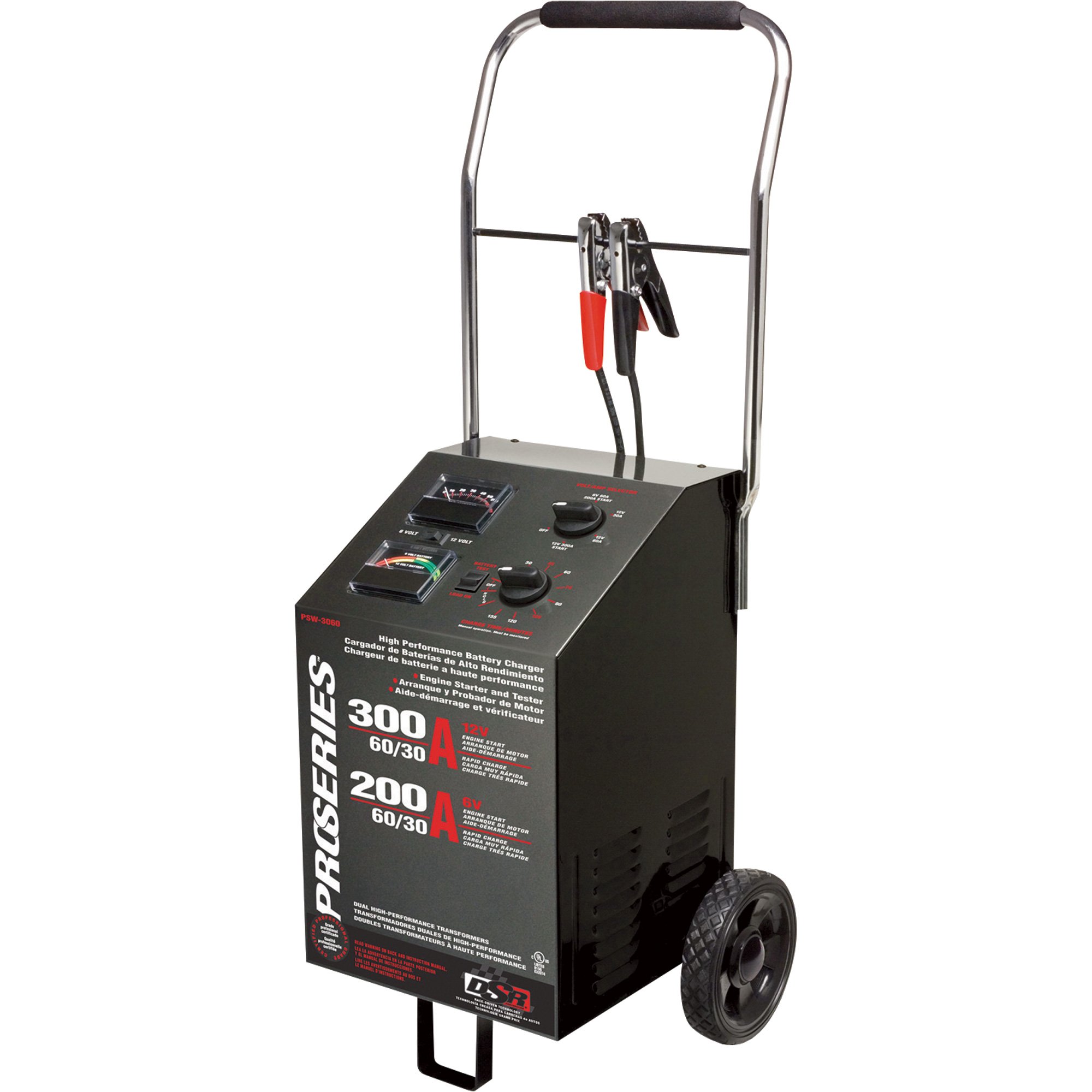Please See Replacement Item# 66718. Schumacher DSR ProSeries Battery Charger — 120 Volt, 300/200/60/30 Amp, Manual, Model# PSW-3060